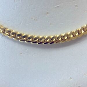 NEW Solid 14K Gold Cuban Necklace 24”